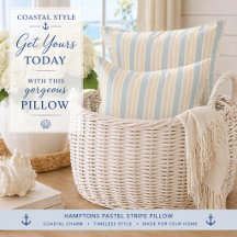 Tablier de cuisine Hamptons Coastal Stripe