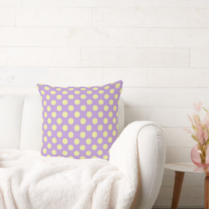 Coussin Taches de lavande au citron