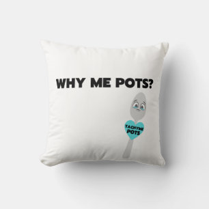 Coussin Tachy Me Spoon Bold Imprimer Jeu d'oreiller
