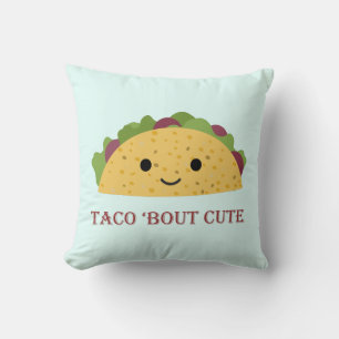 Coussin Taco Bout Cute Kawaii Taco