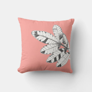Coussin Taie d'oreiller avec feuilles de houx brésilien pe