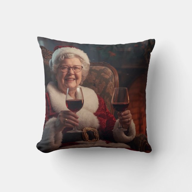 Coussin Taille de Mme Claus (Recto)