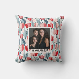 Coussin Tante de fleurs de tulipe Canapé