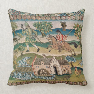 Coussin Tapis de Tableau de Bradford, détail des scènes 