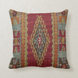 Coussin Tapis kilim turc