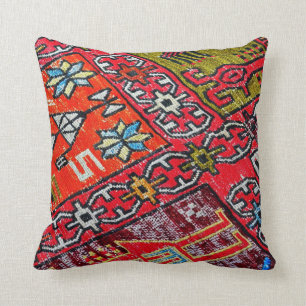 Coussin Tapis, motif persan oriental, turc