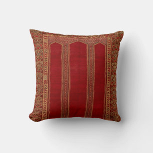 Coussin Tapis persan turc oriental Rouge