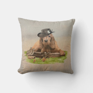 Coussin Tapisserie de Cocker Spaniel Poster en acrylique T