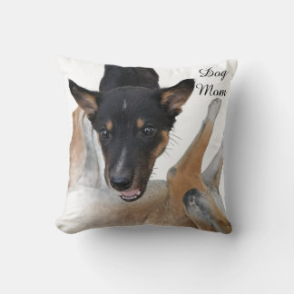 Coussin Tapisserie personnalisée pour maman de chien | Cou