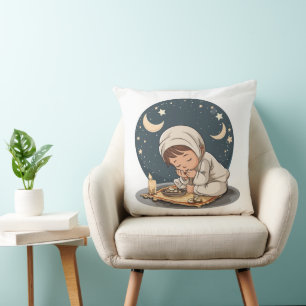 Coussin Tapisserie Ramadan Mubarak