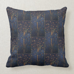 Coussin Tapisserie vintage William Morris Woodpecker