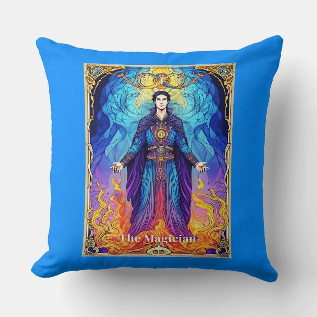 Coussin Tarot Card The Magician (Recto)