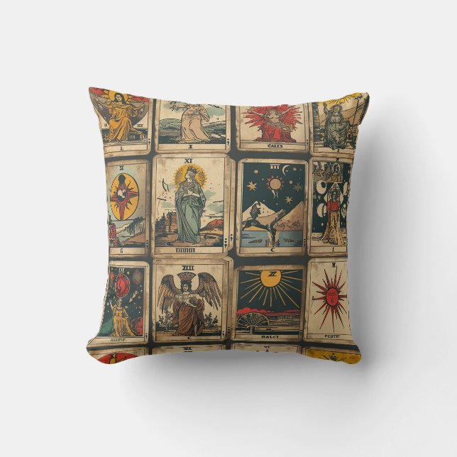 Coussin Tarot vintage (Recto)