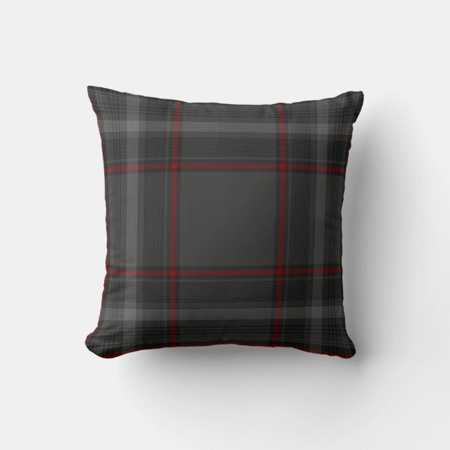 Coussin Tartan coloré (Recto)