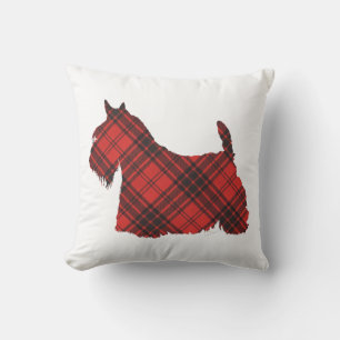 Coussin Tartan Maxwell Terrier Écossais