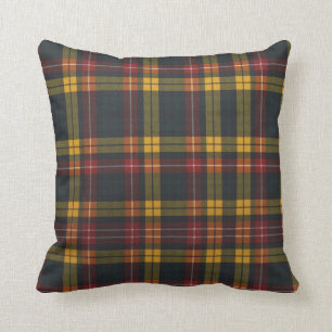 Coussin Tartan moderne de Buchanan