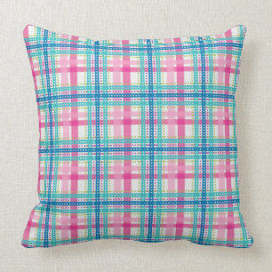 Coussin Tartan, motif de plaid