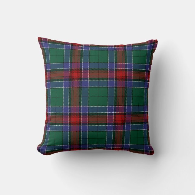Coussin Tartan Plaid (Recto)