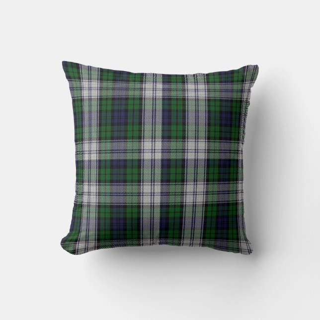 Coussin Tartan Plaid de la robe Black Watch (Recto)
