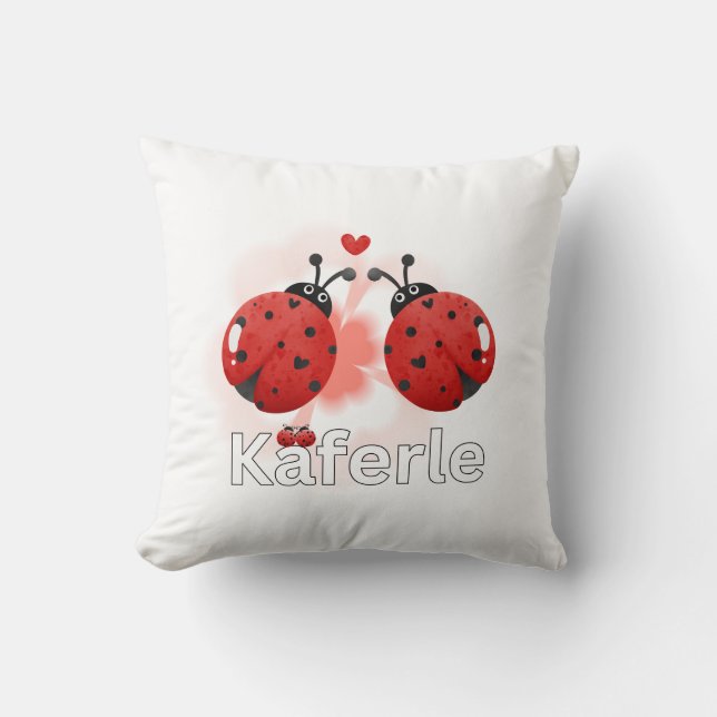 Coussin Tasse coccinelle (Recto)