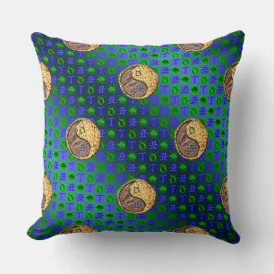 Coussin Taureau & Boeuf de Feu