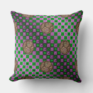 Coussin Taureau & Coq de Terre
