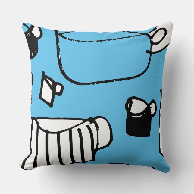 Coussin Tea Time series (Recto)