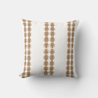 Coussin Tebeb Geometric Weave – Ethiopian Tribal Pattern