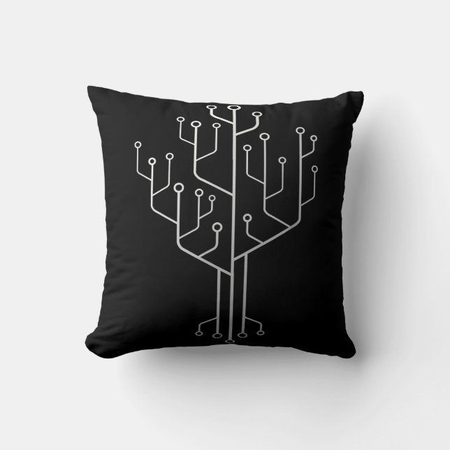 Coussin Technique du programmeur programmeur de l'arbre de (Recto)