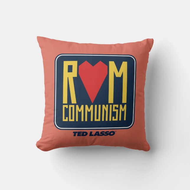 Coussin Ted Lasso | Rom Communism Graphic (Recto)