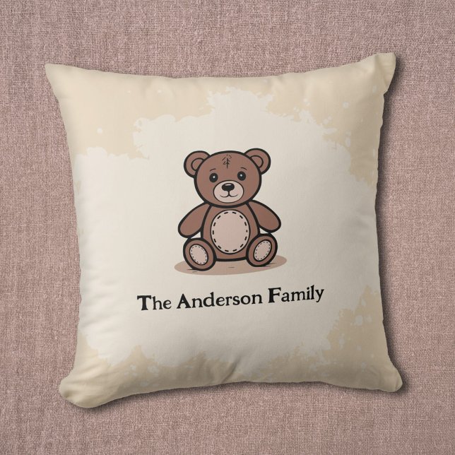Coussin Teddy Bear (Teddy Bear Pillow)