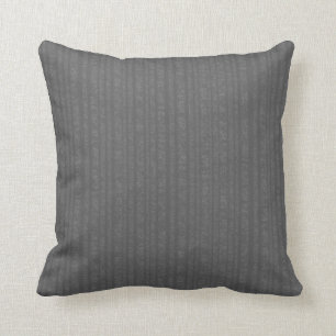 Coussin teintes douces Abstraites gris foncé