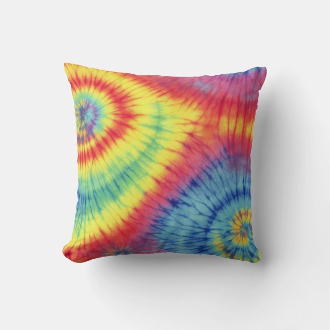 Coussin Teinture à tarte colorée (Recto)