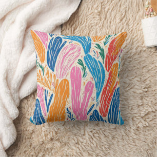 Coussin teinture courte