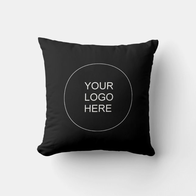 Coussin Téléchargement Modèle personnalisé Ajouter un logo (Recto)