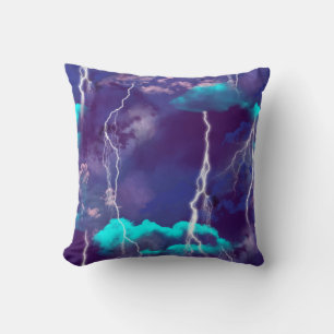 Coussin Tempête de foudre