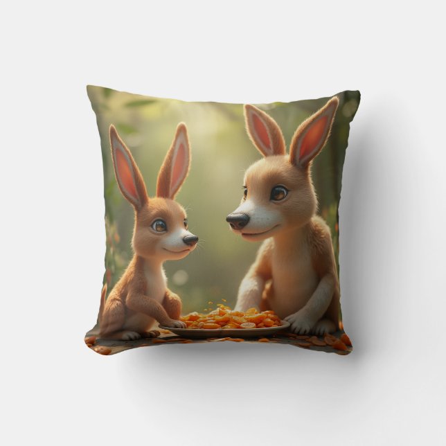Coussin temps de repas pour animaux (Recto)
