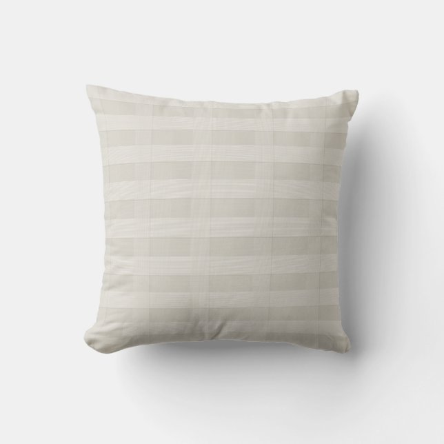 Coussin Tendance Beige Brown Motif moderne Modèle moderne  (Recto)