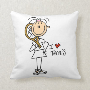 Coussin Tennis d'amour de la femelle I