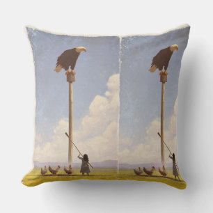 Coussin Tenue dans le ciel ouvert