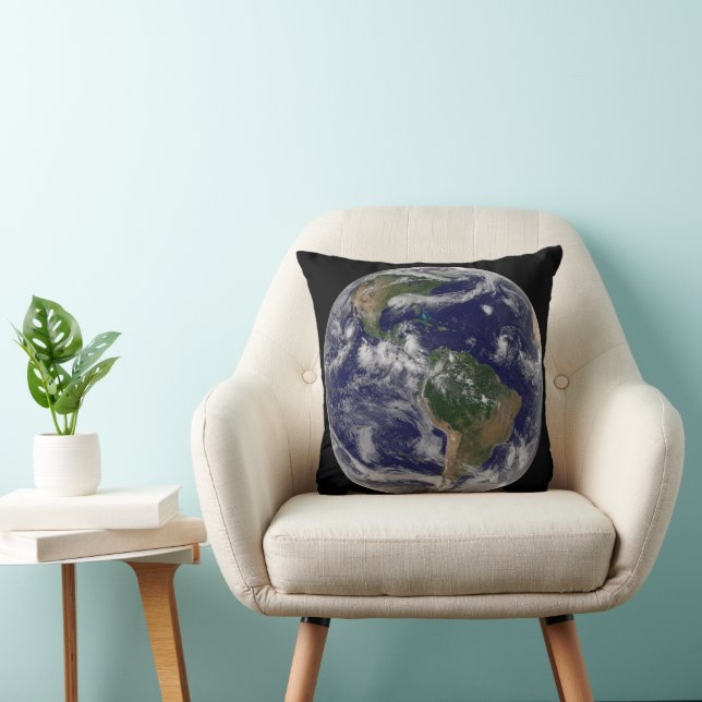 Coussin Terre Pleine Montrant Divers Systèmes De Tempête T (Chaise)