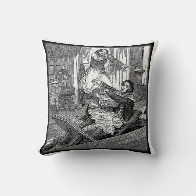 Coussin terrible T de Chaise-Penny de coiffeurs de (Recto)