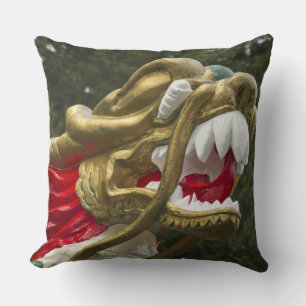 Coussin Tête de dragon de bateau chinois, Stanley Park