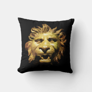 Coussin TÊTE DE LION À BRONZE Figurehead Bateau romain ant