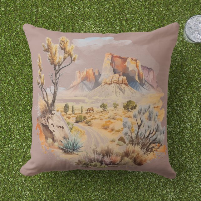 Coussin Tétons du désert de Frontier (Herbe)