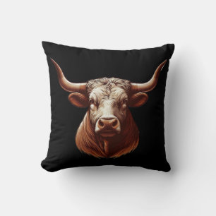 Coussin Texas Longhorn