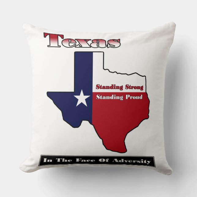 Coussin Texas Standing Fort (Recto)