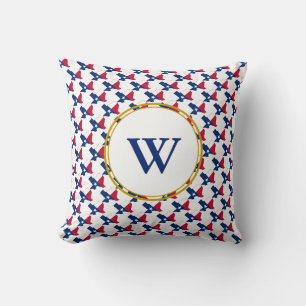 Coussin TEXAS USA Blessé Nation Monogram Christian