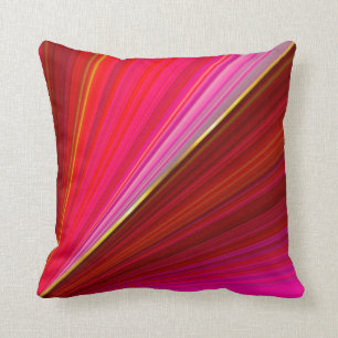 Coussin Texture abstraite de rouge de gradient
