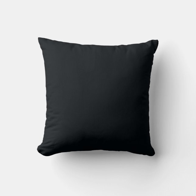 Coussin Texture de Denim Charbon, Cuisine (Recto)